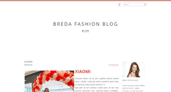 Desktop Screenshot of bredafashionblog.com