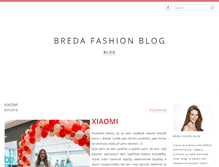 Tablet Screenshot of bredafashionblog.com